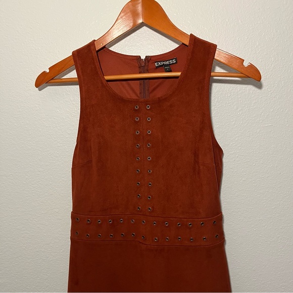 EXPRESS | SUADE MINI DRESS - Picture 5 of 8
